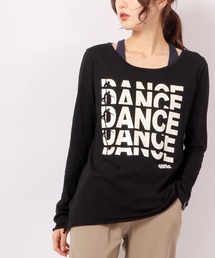 プリントロングスリーブTシャツ