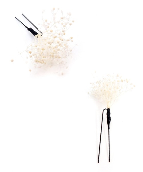 utatane（ウタタネ）の「髪飾り カスミソウ白（和装小物・レディース・ホワイト・FREE）」の4枚目の写真