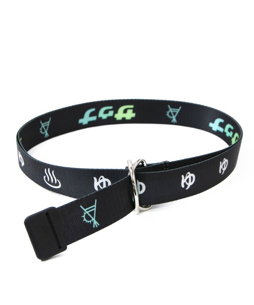 【あしたのジョー】 記念品グッズ　グラデーション　編み込みベルト go slow caravan（ゴースローキャラバン）の「gsc 総柄ベルト（ベルト