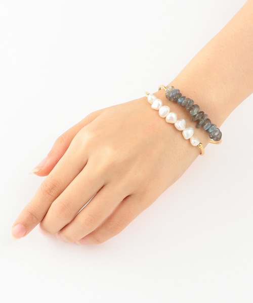 agete（アガット）の「ゴムブレスレット（ブレスレット）」 - WEAR