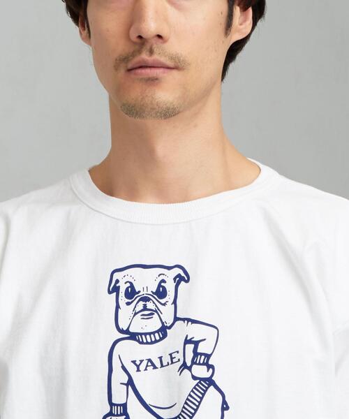 Champion（チャンピオン）の「[ チャンピオン ] SC Champion T1011 US カレッジ 半袖 Tシャツ（Tシャツ/カットソー・メンズ・ホワイト/ネイビー/その他1・SMALL/MEDIUM/LARGE）」の8枚目の写真