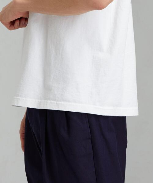 Champion（チャンピオン）の「[ チャンピオン ] SC Champion T1011 US カレッジ 半袖 Tシャツ（Tシャツ/カットソー・メンズ・ホワイト/ネイビー/その他1・SMALL/MEDIUM/LARGE）」の10枚目の写真