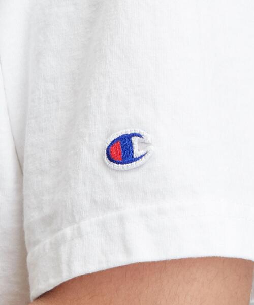 Champion（チャンピオン）の「[ チャンピオン ] SC Champion T1011 US カレッジ 半袖 Tシャツ（Tシャツ/カットソー・メンズ・ホワイト/ネイビー/その他1・SMALL/MEDIUM/LARGE）」の4枚目の写真