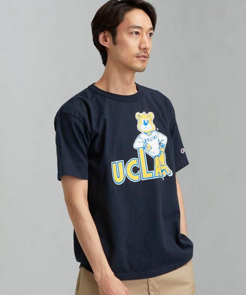 Champion（チャンピオン）の「[ チャンピオン ] SC Champion T1011 US カレッジ 半袖 Tシャツ（Tシャツ/カットソー・メンズ・ホワイト/ネイビー/その他1・SMALL/MEDIUM/LARGE）」の17枚目の写真