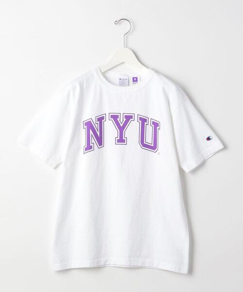 Champion（チャンピオン）の「[ チャンピオン ] SC Champion T1011 US カレッジ 半袖 Tシャツ（Tシャツ/カットソー・メンズ・ホワイト/ネイビー/その他1・SMALL/MEDIUM/LARGE）」の22枚目の写真