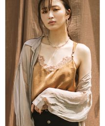 RESEXXY | ゴールドパーツキャミソール(キャミソール)