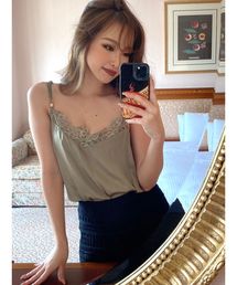 RESEXXY | ゴールドパーツキャミソール(キャミソール)