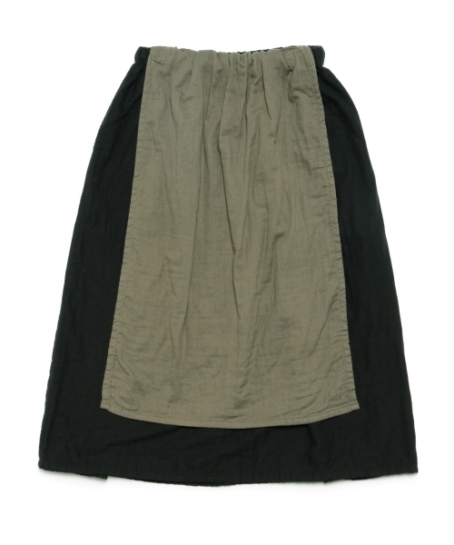 BEAMS BOY（ビームスボーイ）の「Napron / Harvest Apron Skirt（スカート・レディース・ブラック/ベージュ・ONE SIZE）」の13枚目の写真