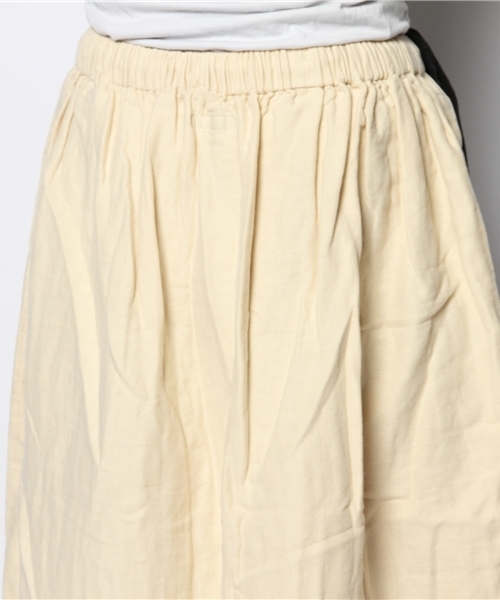 BEAMS BOY（ビームスボーイ）の「Napron / Harvest Apron Skirt（スカート・レディース・ブラック/ベージュ・ONE SIZE）」の5枚目の写真