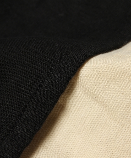 BEAMS BOY（ビームスボーイ）の「Napron / Harvest Apron Skirt（スカート・レディース・ブラック/ベージュ・ONE SIZE）」の12枚目の写真