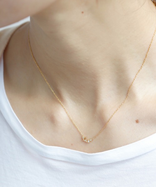 ANEMONE（アネモネ）の「ビジューが紡ぐ星座ネックレス（ネックレス・レディース・B/J/D/L/C/K/A/I/G/E/F/H・FREE）」の3枚目の写真