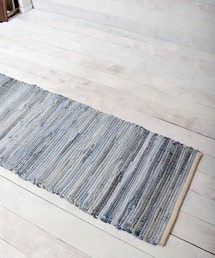 Mag.（マグ）の「DENIM CHINDY RUG(M)120×40（ラグ/マット）」