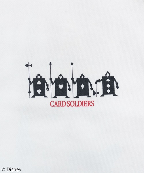 ｄｉｓｎｅｙ ディズニー ふしぎの国のアリス トランプ兵 Spiralgirl フォーギークスバイスパイラルガール のファッション By スウェット 裏毛プルオーバー スウェット 4geeks 4geeks By