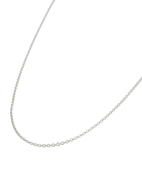 blackdia by 7JEWELRY(ブラックダイヤバイセブンジュエリー)の「blackdia by 7JEWELRY あずきチェーン(ネックレス・メンズ・シルバー・FREE)」の2枚目の写真