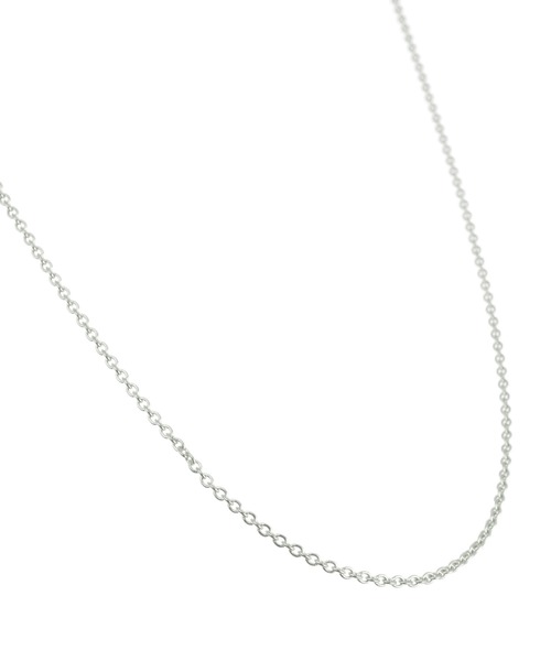 blackdia by 7JEWELRY(ブラックダイヤバイセブンジュエリー)の「blackdia by 7JEWELRY あずきチェーン(ネックレス・メンズ・シルバー・FREE)」の3枚目の写真