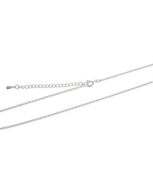 blackdia by 7JEWELRY(ブラックダイヤバイセブンジュエリー)の「blackdia by 7JEWELRY あずきチェーン(ネックレス・メンズ・シルバー・FREE)」の5枚目の写真