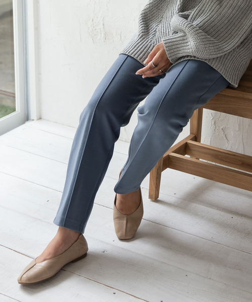 rectangle(レクタングル)の「ウォームタッチセンターシームテーパードパンツ(その他パンツ・レディース・ブラック/ブルー/モカ/グレイッシュベージュ・SMALL/MEDIUM)」の4枚目の写真