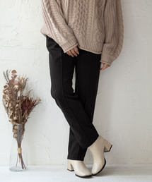 ウォームタッチセンターシームテーパードパンツ