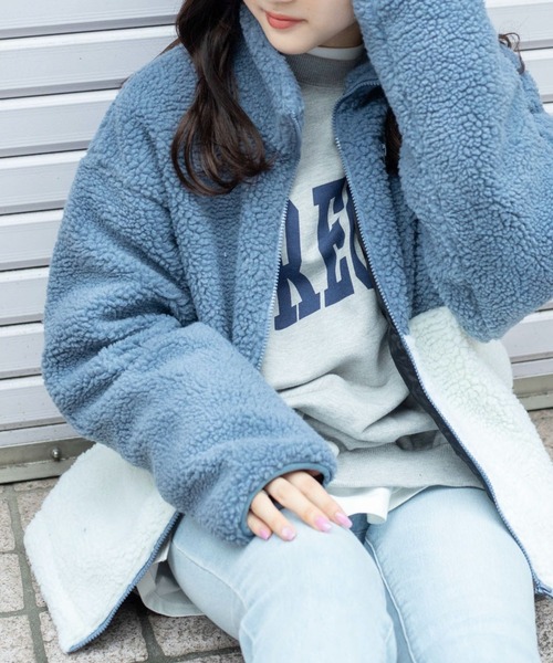 WEGOボアスタンドブルゾン M セールWEGO⁄ボアスタンドブルゾン（ブルゾン）｜WEGO（ウィゴー）の