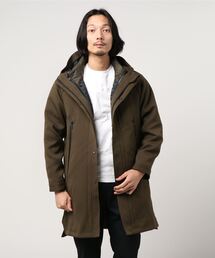 TORNADO MART | TORNADO MART∴３ＷＡＹオーバーフーディコート(ステンカラーコート)