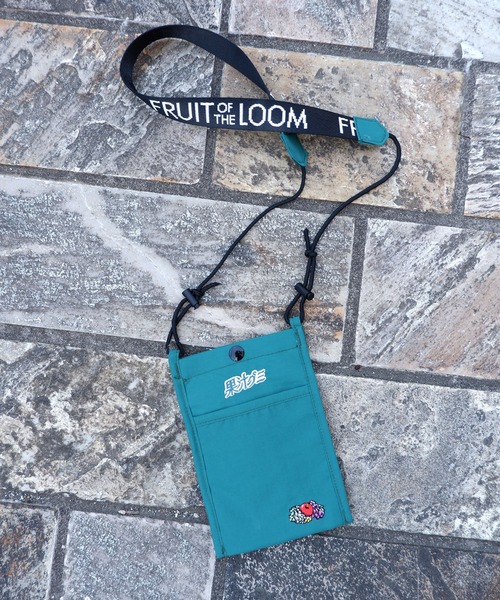 FRUIT OF THE LOOM(フルーツオブザルーム)の「FRUIT OF THE LOOM x 果汁グミ どこでも3種サコッシュ(ショルダーバッグ・レディース・パープル/レッド/ピンク/オレンジ/グリーン・FREE)」の2枚目の写真