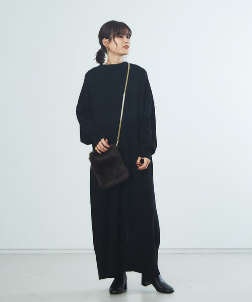 Rouge vif（ルージュヴィフ）の「HELEN MOORE チェーンショルダー（ショルダーバッグ・レディース・モカ/ブラウン・フリー）」の3枚目の写真