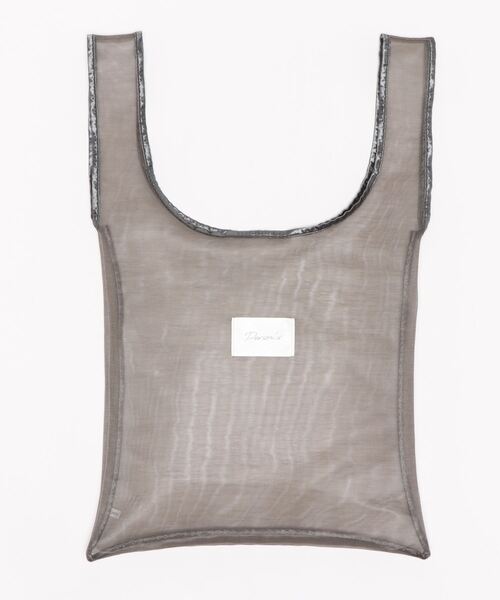 PERSON'S（パーソンズ）の「【PERSON'S】Pyping marchebag/パイピング マルシェバッグ/トートバッグ（トートバッグ・レディース・グレー/ブラック/ホワイト・FREE）」の8枚目の写真