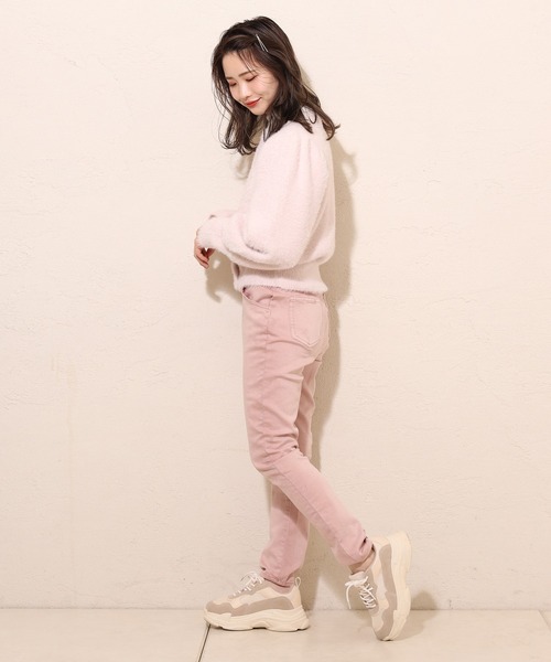 one after another NICE CLAUP（ワンアフターアナザーナイスクラップ）の「厚底スニーカー（スニーカー・レディース・ベージュ/オフホワイト・LL/S/M/L）」の9枚目の写真