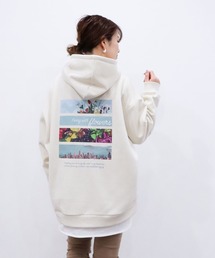 Riberry | バックプリント裏起毛パーカー(パーカー)