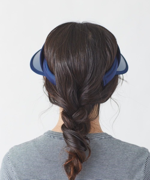 adidas（アディダス）の「【adidas】MAETATE CLIPVISOR / 【アディダス】マエタテ　UVカットクリップバイザー　オーバーライド（サンバイザー・レディース・ネイビー/ブラック・FREE）」の14枚目の写真