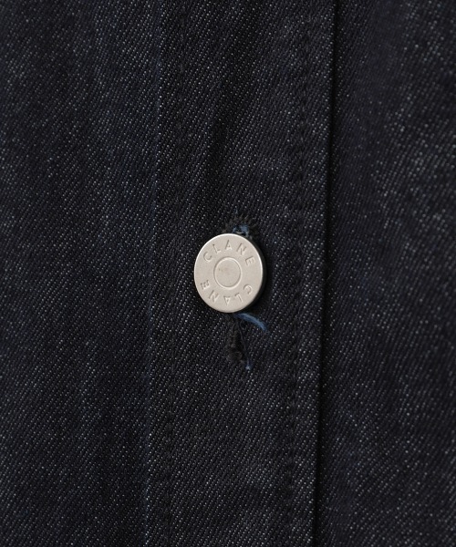 CLANE（クラネ）の「BACK SQUEEZE DENIM JACKET（デニム
