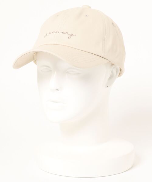 ehka sopo（エヘカソポ）の「ロゴ刺繍キャップ（キャップ・レディース・ベージュ/モカ/ミント・ﾌﾘ-）」の3枚目の写真