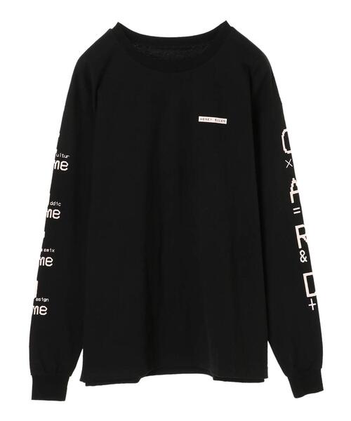 Honey Salon（ハニーサロン）の「CARD×ME ロンT（Tシャツ/カットソー・レディース・ブラック/ホワイト・FREE）」の8枚目の写真