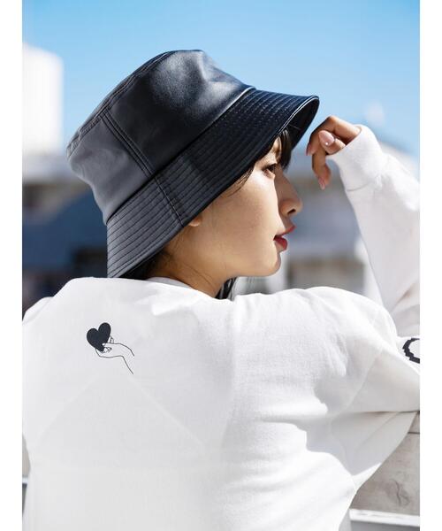 Honey Salon（ハニーサロン）の「CARD×ME ロンT（Tシャツ/カットソー・レディース・ブラック/ホワイト・FREE）」の19枚目の写真