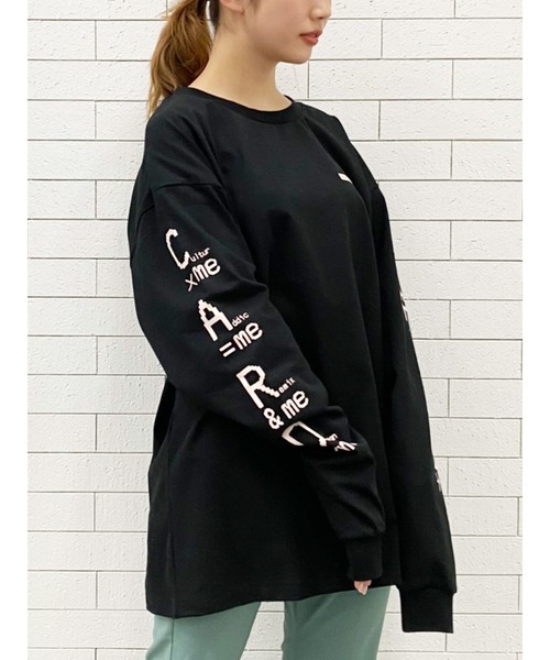 Honey Salon（ハニーサロン）の「CARD×ME ロンT（Tシャツ/カットソー・レディース・ブラック/ホワイト・FREE）」の12枚目の写真