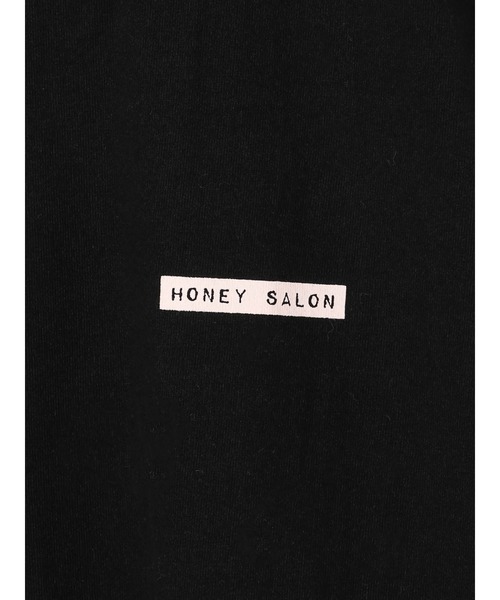 Honey Salon（ハニーサロン）の「CARD×ME ロンT（Tシャツ/カットソー・レディース・ブラック/ホワイト・FREE）」の6枚目の写真