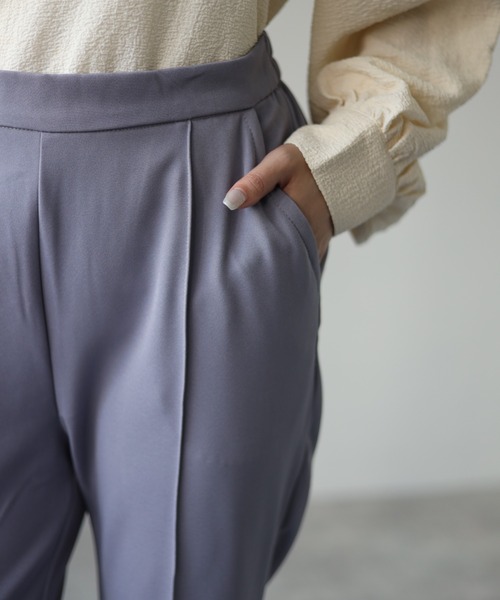 deux amour（ドゥーザムール）の「セミフレアパンツ（その他パンツ・レディース・ホワイト/ブラック/ブルー・MEDIUM）」の14枚目の写真