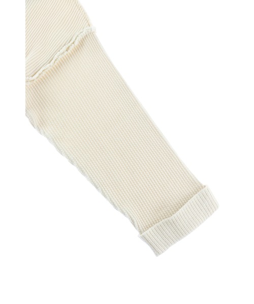 ALEXIA STAM(アリシアスタン)の「Waffle Key Neck Top/ワッフルキーネックトップ(Tシャツ/カットソー・レディース・アイボリー/グリーン系その他/ピンク系その他・FREE)」の8枚目の写真