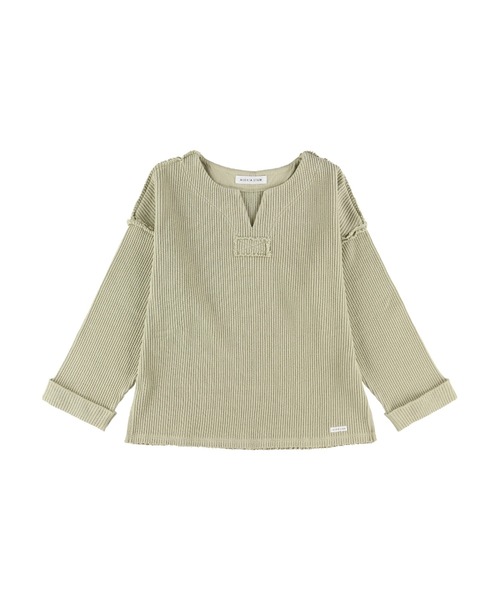 ALEXIA STAM(アリシアスタン)の「Waffle Key Neck Top/ワッフルキーネックトップ(Tシャツ/カットソー・レディース・アイボリー/グリーン系その他/ピンク系その他・FREE)」の20枚目の写真