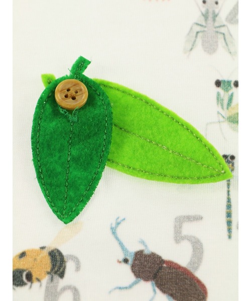 INSECT COLLECTION（インセクトコレクション）の「時間を学ぼう！抗ウイルス・抗菌・防汚・消臭昆虫時計Tシャツ（Tシャツ/カットソー・キッズ・オフホワイト・L/XL/S/M）」の8枚目の写真