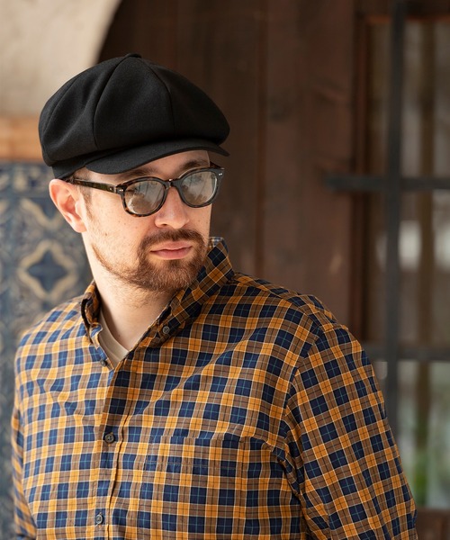 Mighty Shine（マイティシャイン）の「Mighty Shine / サージキャスケット / SERGE CASQUATTE（キャスケット・メンズ・グレー/ブラウン/ブラック/ベージュ・M/L）」の8枚目の写真