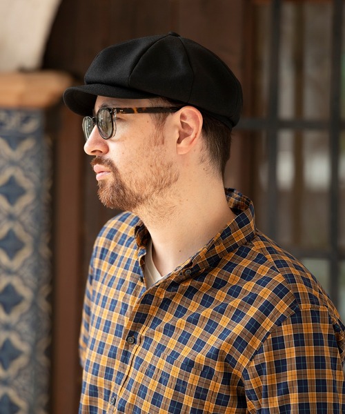 Mighty Shine（マイティシャイン）の「Mighty Shine / サージキャスケット / SERGE CASQUATTE（キャスケット・メンズ・グレー/ブラウン/ブラック/ベージュ・M/L）」の9枚目の写真