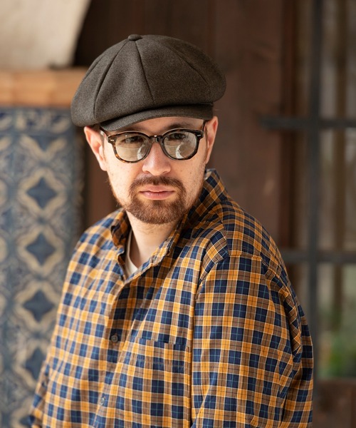 Mighty Shine（マイティシャイン）の「Mighty Shine / サージキャスケット / SERGE CASQUATTE（キャスケット・メンズ・グレー/ブラウン/ブラック/ベージュ・M/L）」の18枚目の写真