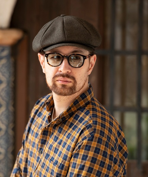 Mighty Shine（マイティシャイン）の「Mighty Shine / サージキャスケット / SERGE CASQUATTE（キャスケット・メンズ・グレー/ブラウン/ブラック/ベージュ・M/L）」の19枚目の写真