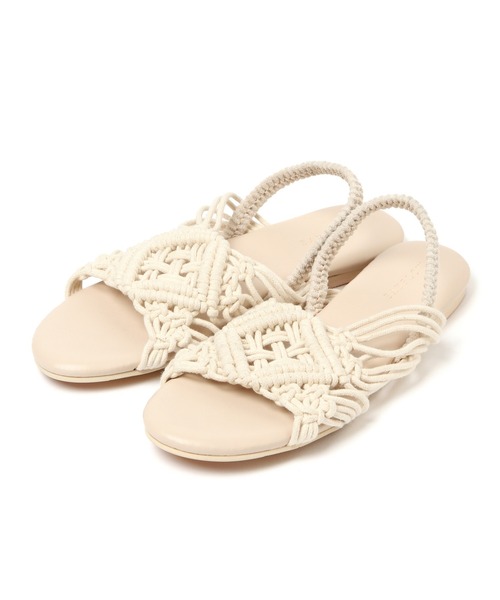 BAYFLOW（ベイフロー）の「マクラメサンダル（サンダル・レディース・ブラック/ブラウン/オフホワイト・SMALL/MEDIUM/LARGE）」の21枚目の写真