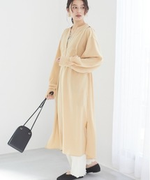 ・SUGAR SPOON レイヤードシャツワンピ＊