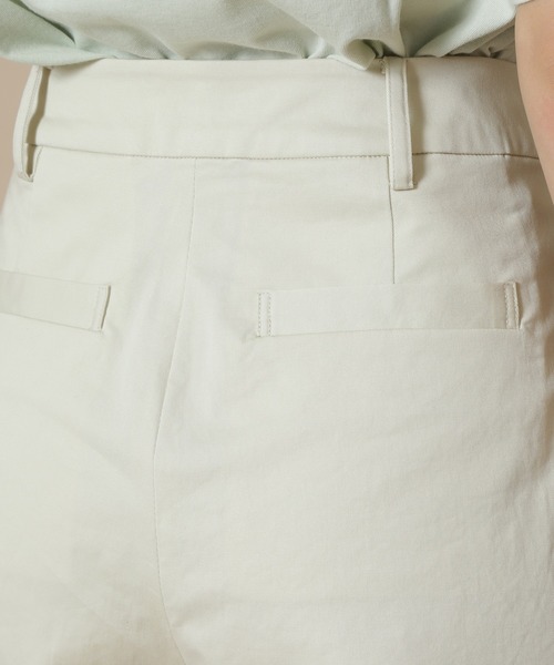 N.（N. Natural Beauty Basic）（エヌエヌナチュラルビューティーベーシック）の「【S Size Line】カラーチノワイドパンツ（チノパンツ・レディース・オフホワイト/ピンク・SMALL/MEDIUM）」の12枚目の写真