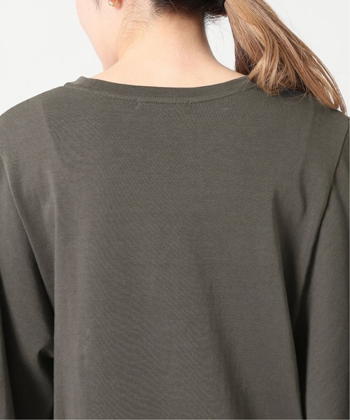 plage（プラージュ）の「wide sleeve Tシャツ◆（Tシャツ/カットソー・レディース・グレー/ホワイト・FREE）」の7枚目の写真