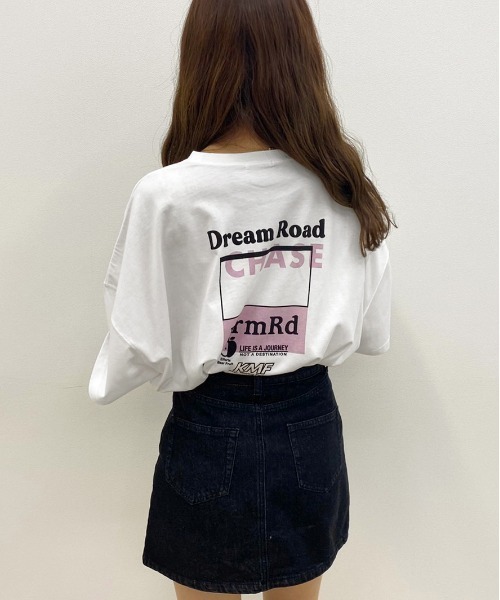 apres jour(アプレジュール)の「アソートスリット入りビッグT【ZOZOTOWN限定アイテム】(Tシャツ/カットソー・レディース・ブラック系その他/オフホワイト/サックスブルー/ホワイト系その他2/ラベンダー/ライトピンク/ホワイト系その他/ブラック/アイボリー/ミント・X-LARGE/フリー)」の15枚目の写真