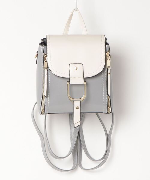 ARCANUM DESIGN（アルカナムデザイン）の「ARL 2WAY BAG（ショルダーバッグ・レディース・ブラック/ブラック系その他2/ライトピンク/ライトグレー・FREE）」の3枚目の写真